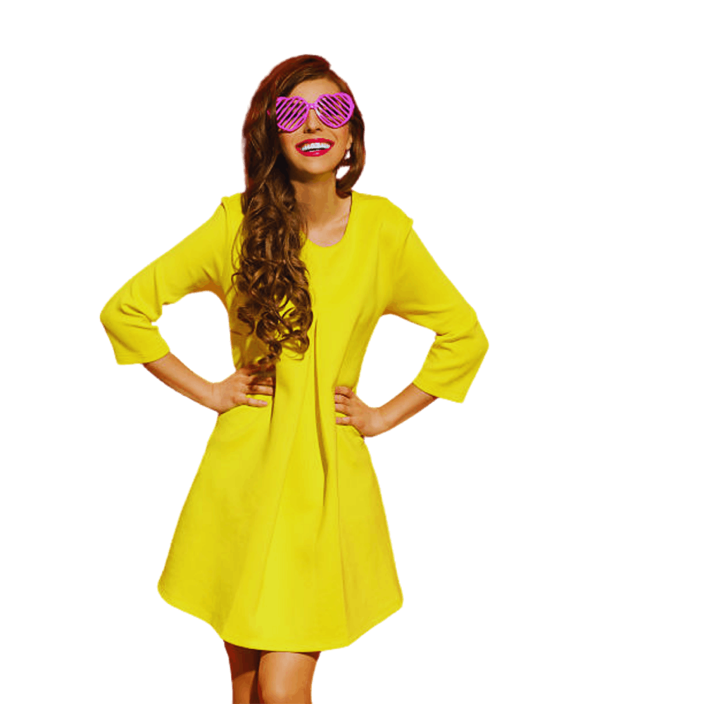 Citron Shift Dress Image